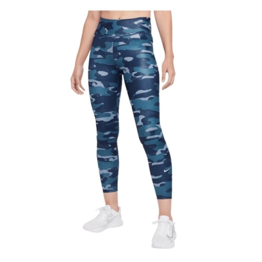 Nike Dri-Fit Camo Leggings Activewear Workout Medium Waist 28”- 30.5” Inseam 28”